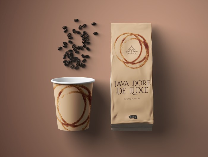 Desain kemasan kopi rumahan