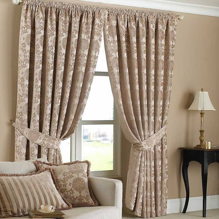 Living room design curtains ideas interior modern small apartment gray eyelet color