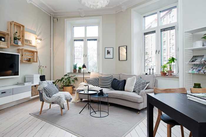 Wohnzimmer scandinavian style