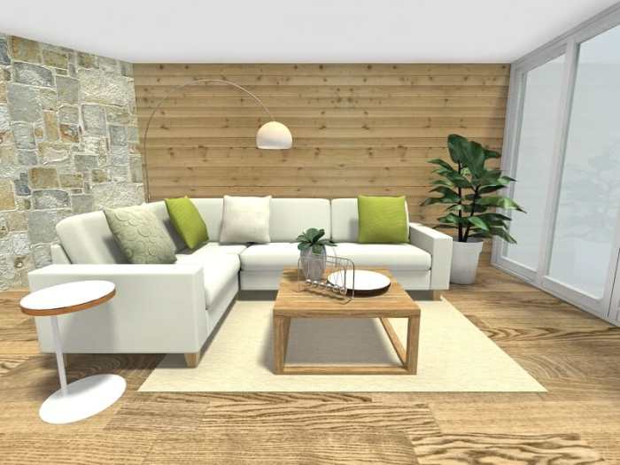 Wohnzimmer komplett set holz